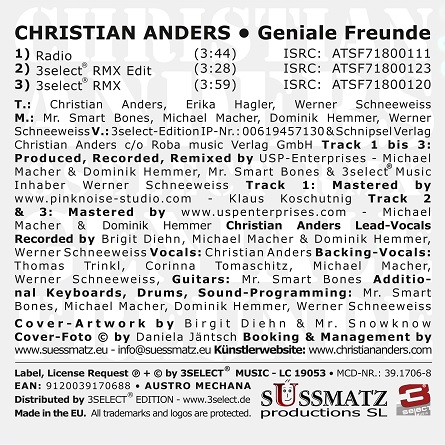 Single Geniale Freunde 3000 mal 320 dipi BACK fin
